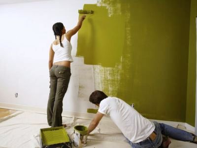 Покрасить стены своими руками - это легко и просто!